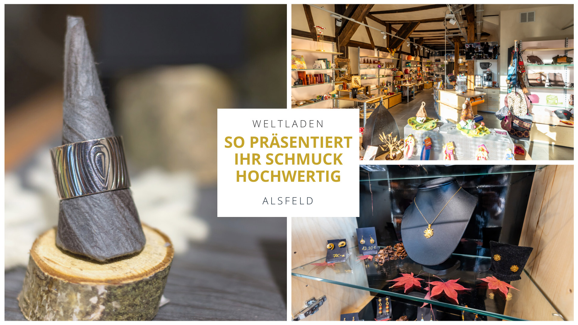 Schmuck Hochwertig Prasentieren Tipps Aus Dem Weltladen Alsfeld Fur Eine Attraktive Schmuckdeko Kisii Fair Trade Blog