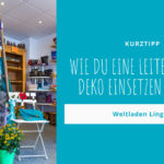 Schalpräsentation Teil 4: wie du eine Leiter für die Deko einsetzen kannst